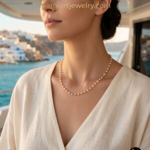 Alternative view of Baroque Beauty Necklace (Μπαρόκ Ομορφιάς)