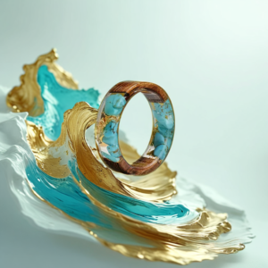 Alternative view of Golden Waves Ring (Δαχτυλίδι Χρυσά Κύματα)