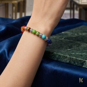Alternative view of Bracelet of Chakra Harmony (Βραχιόλι Αρμονίας Τσάκρα)