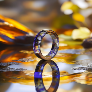 Alternative view of Velvet Grain Ring (Δαχτυλίδι Βελούδινου Ξύλου)