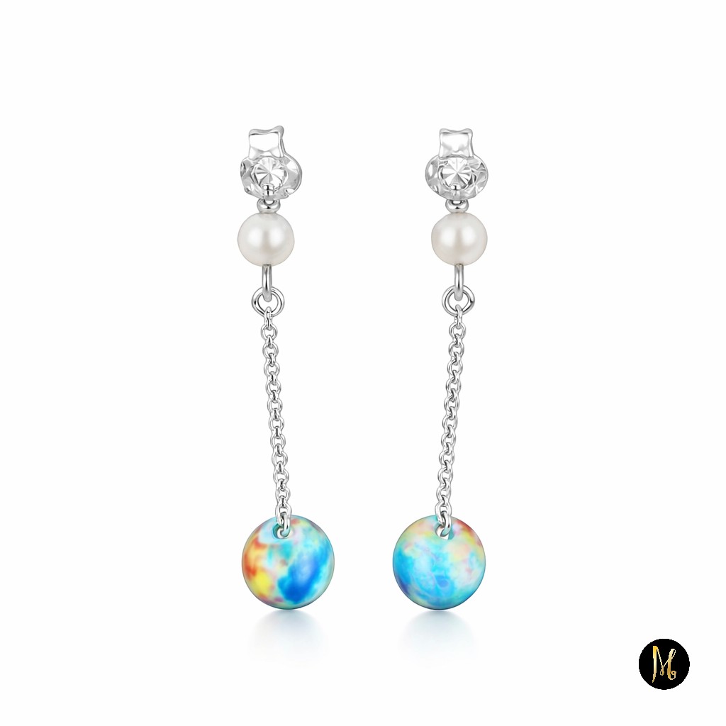 Earrings Ocean's Soul (Σκουλαρίκια Ψυχή του Ωκεανού)