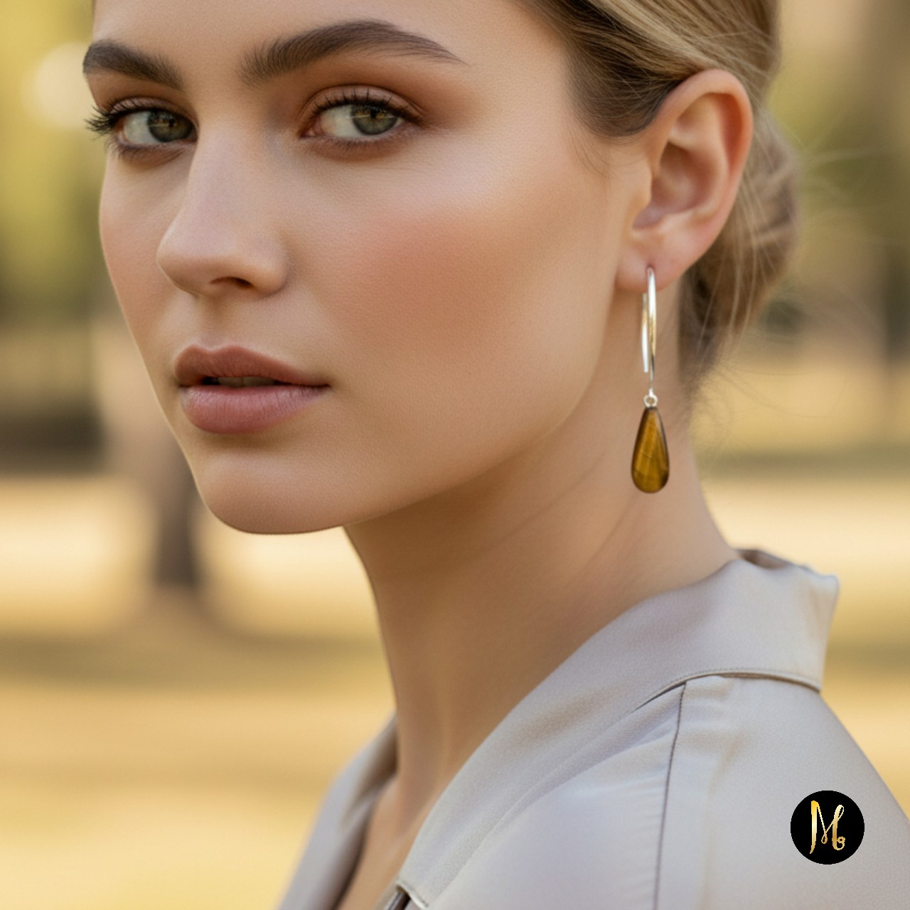 Earrings Forest's Breath (Σκουλαρίκια Ανάσα του Δάσους) - Image 2