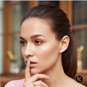 Alternative view of Earrings  Nebbia d' Argento (Σκουλαρίκια Ασημένια Ομίχλη)