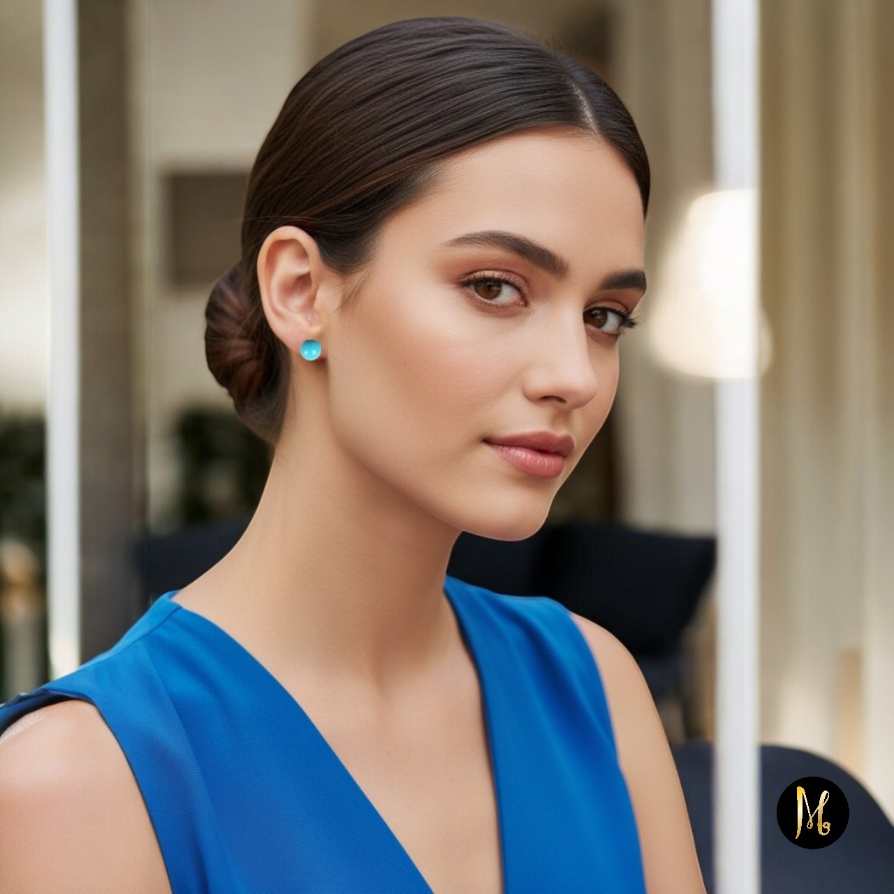 Earrings Silver Shadow (Σκουλαρίκια Ασημένια Σκιά) - Image 2