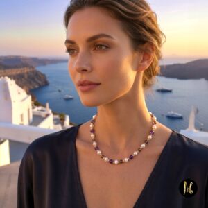Alternative view of Necklace of Celestial Dream (Κολιέ Ουράνιο Όνειρο)
