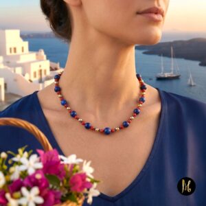 Alternative view of Necklace of Majestic Calm (Κολιέ Μεγαλειώδης Ηρεμία)