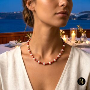 Alternative view of Necklace of Riflesso Divino (Κολιέ Θεία Αντανάκλαση)
