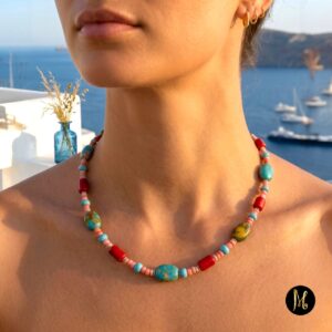Alternative view of Necklace of Silent Whisper (Κολιέ Σιωπηλός Ψίθυρος)