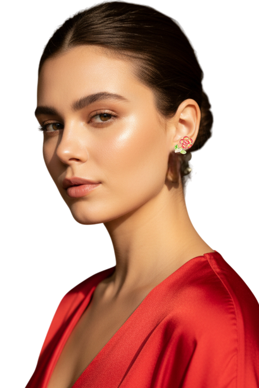 Earrings Velvet Night (Σκουλαρίκια Βελούδινη Νύχτα) - Image 4