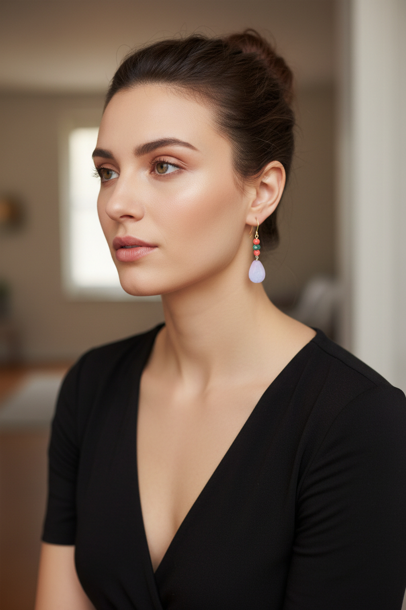 Earrings Aurora Mistica (Σκουλαρίκια Μυστική Αυγή) - Image 8
