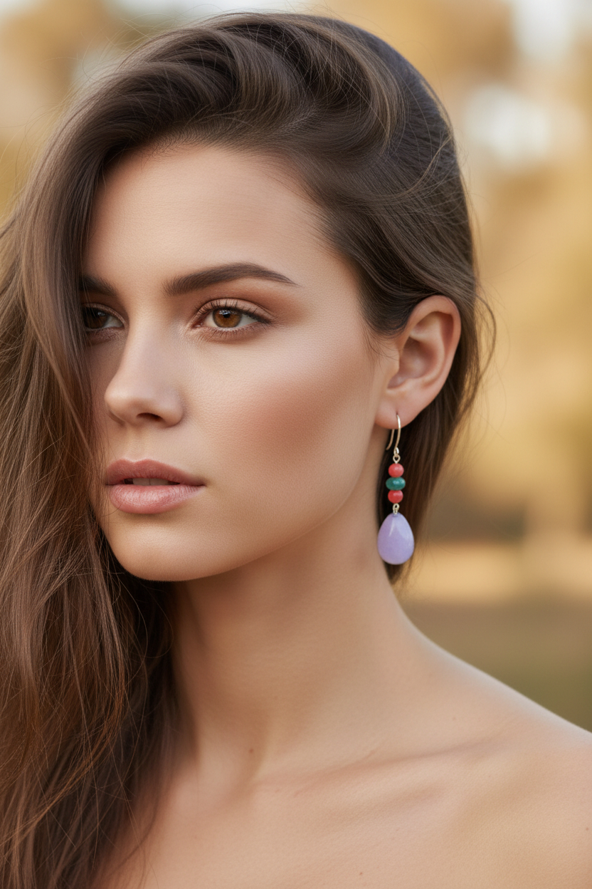 Earrings Aurora Mistica (Σκουλαρίκια Μυστική Αυγή) - Image 10