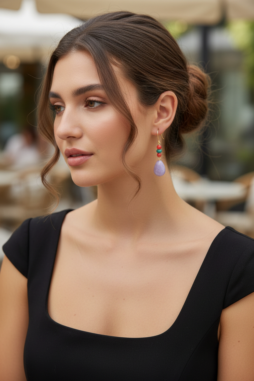 Earrings Aurora Mistica (Σκουλαρίκια Μυστική Αυγή) - Image 6