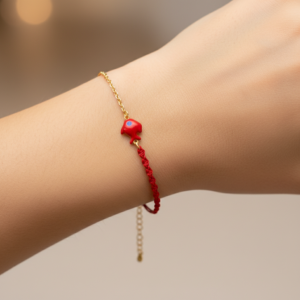 Alternative view of Bracelet of Dual Colors Fish (Βραχιόλι Ψάρι Δύο Χρώματα)
