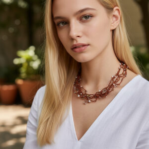 Alternative view of Necklace of Bohemian Spirit (Κολιέ Μποέμ Πνεύμα)