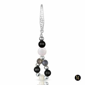 Murano Nightfall Earrings (Σκουλαρίκια Δειλινού Μουράνο)