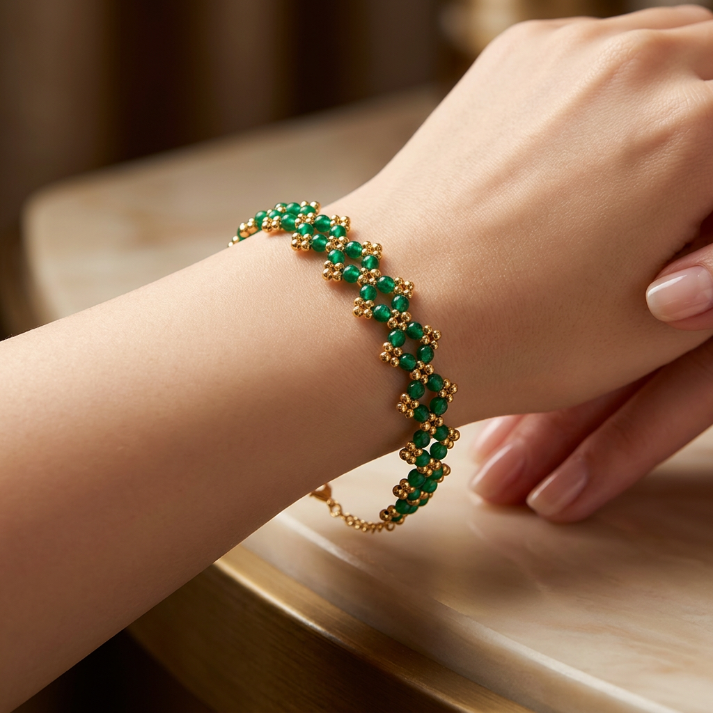 Bracelet of Royal Malachite (Βραχιόλι του Βασιλικού Μαλαχίτη) - Image 2